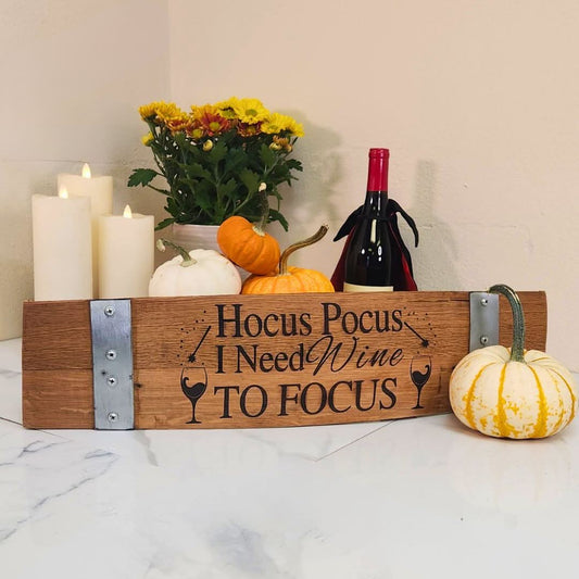 Halloween Barrel Stave Signs - WhiskeyandWineDesign