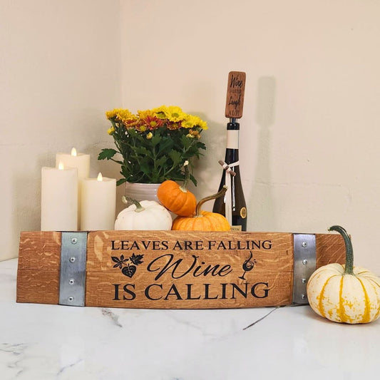 Fall Barrel Stave Signs – Rustic Autumn Charm with a Harvest Twist! - WhiskeyandWineDesign