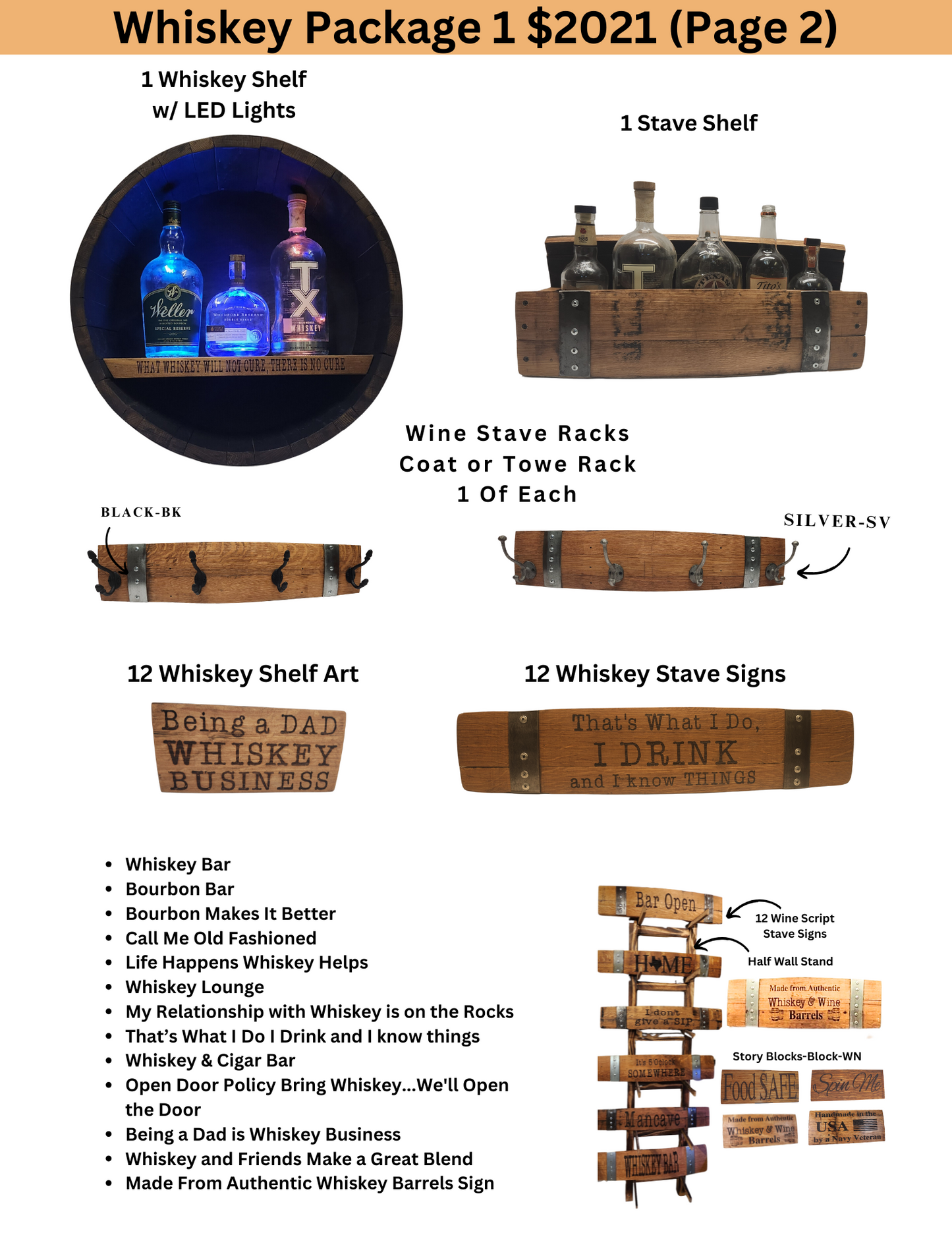 Whiskey Lover's Ultimate Bundle 1: The Perfect Blend of Craftsmanship and Style