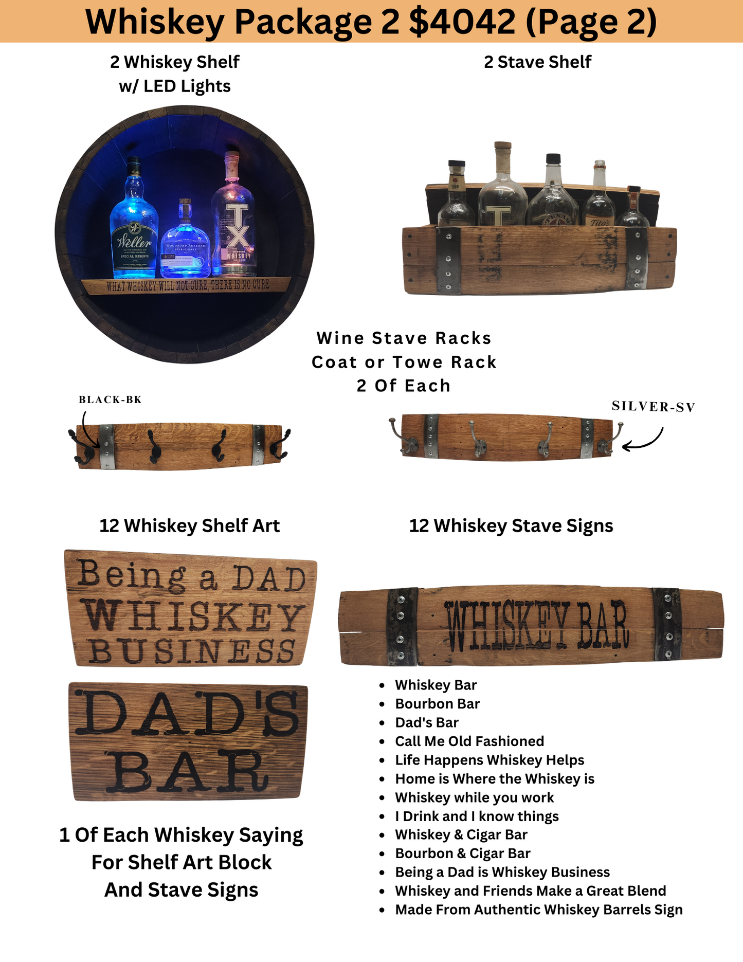 Whiskey Lover's Ultimate Bundle 2: The Perfect Blend of Craftsmanship and Style