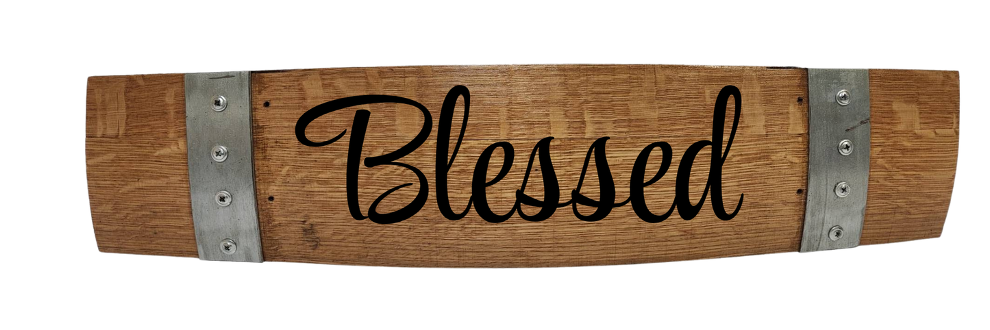 Home Sweet Home Barrel Stave Sign – Rustic Charm Meets Warm Welcomes! - WhiskeyandWineDesign