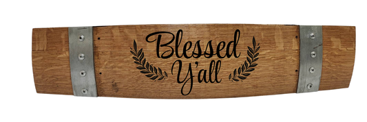 Home Sweet Home Barrel Stave Sign – Rustic Charm Meets Warm Welcomes! - WhiskeyandWineDesign