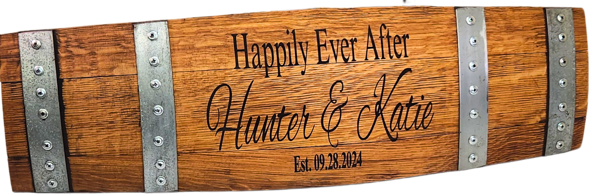Home Sweet Home Barrel Stave Sign – Double Metal - WhiskeyandWineDesign