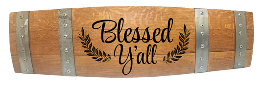 Home Sweet Home Barrel Stave Sign – Double Metal - WhiskeyandWineDesign