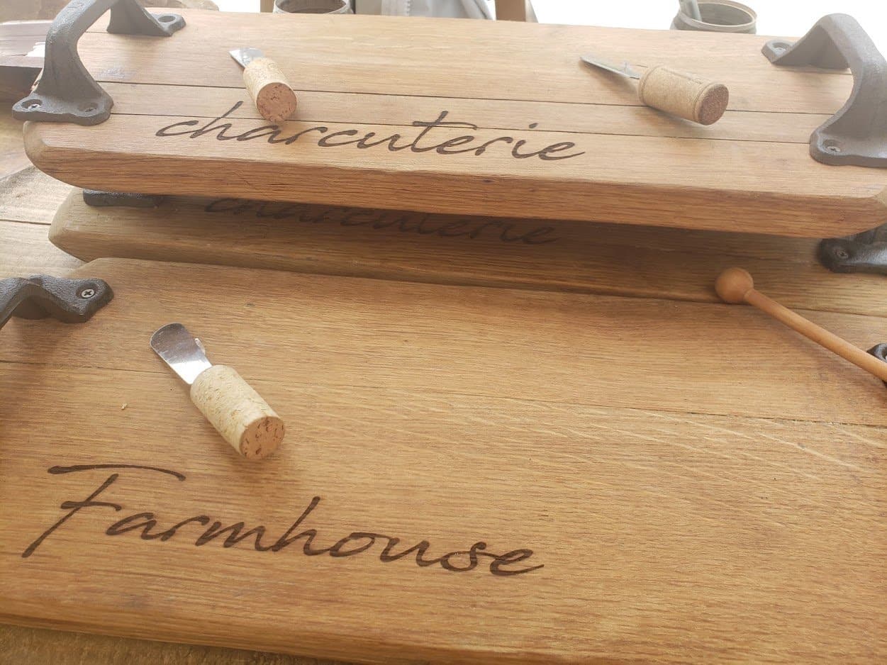 Cork Cheese Spreader | Made from Recycled Wine Corks | Free with Most Cheese Boards - WhiskeyandWineDesign