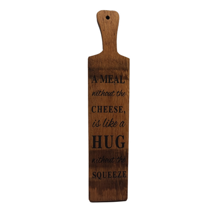 Stave Cheese Board with Handle