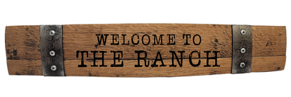 Western Signs with Popular Quotes – Custom Laser Engraved Barrel Stave Sign