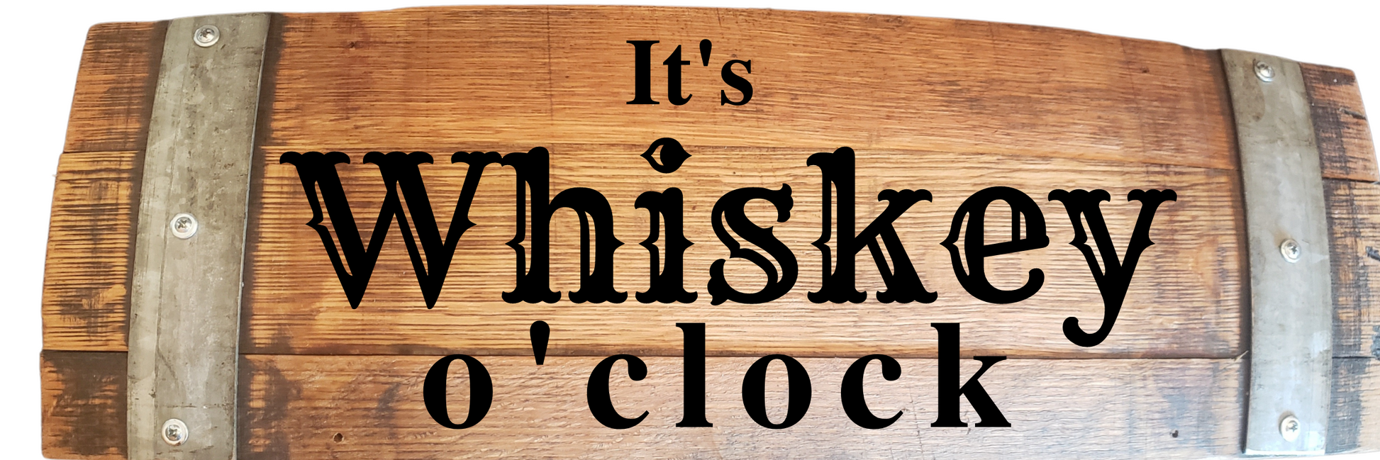 Stave Sign Whiskey Sayings Horizontal 24 Inches XLarge - WhiskeyandWineDesign