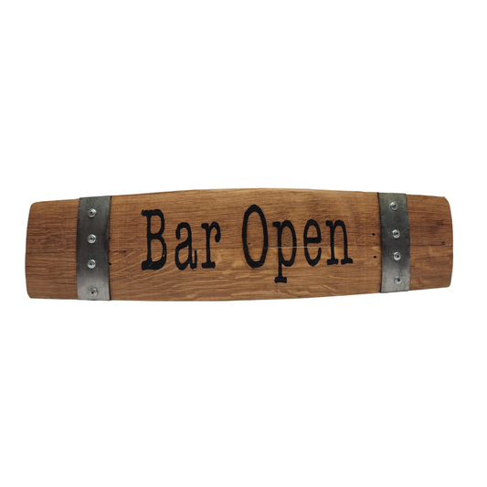 Stave Sign Popular Sayings on Horizontal 28 Inch Long - WhiskeyandWineDesign