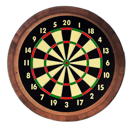 Dartboard Wine Barrel Head 23x3" - WhiskeyandWineDesign