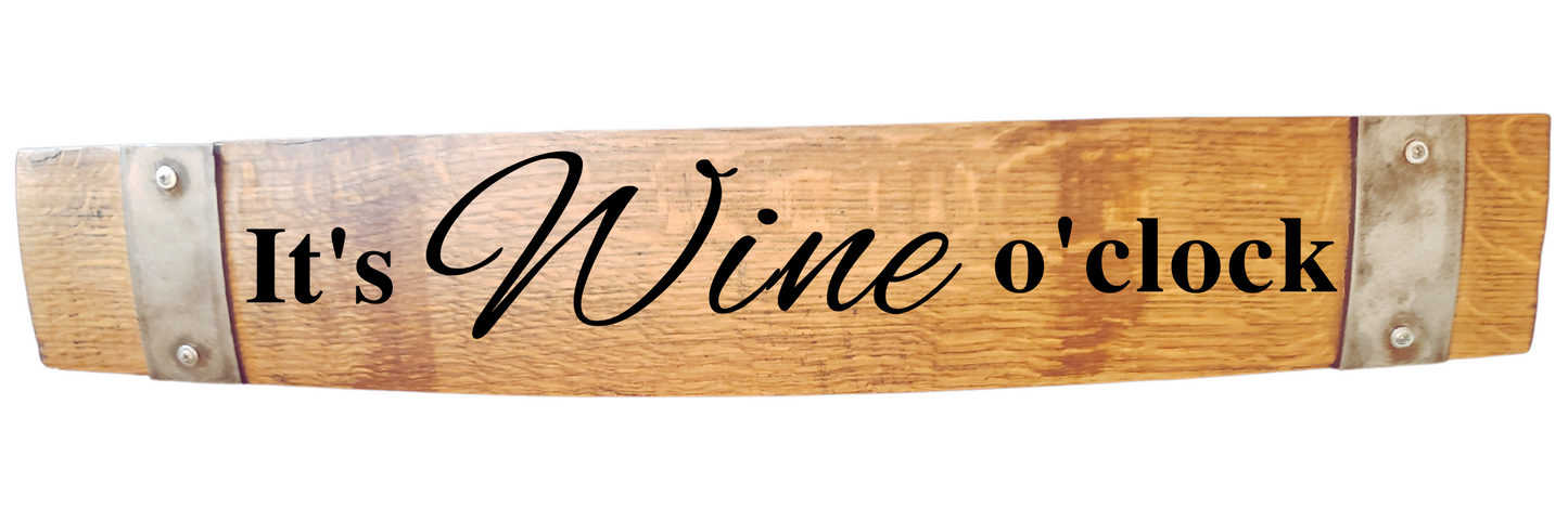 Stave Sign Wine Sayings on Horizontal 28 Inches-WineH28 - WhiskeyandWineDesign