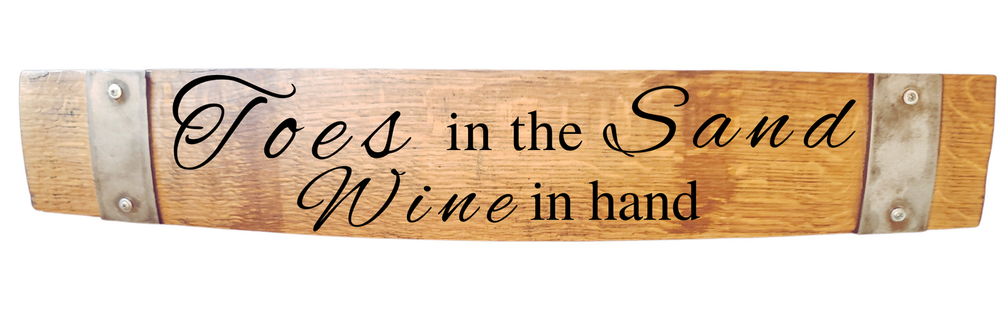 Stave Sign Wine Sayings on Horizontal 28 Inches-WineH28 - WhiskeyandWineDesign